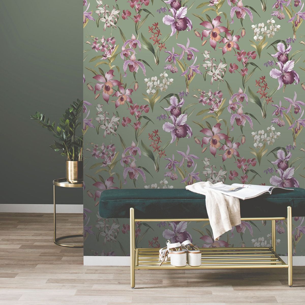 Floral Wallpaper Rasch 283654
