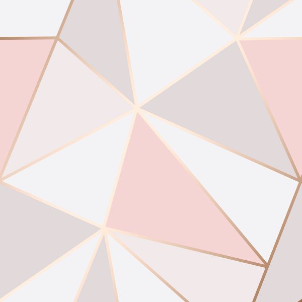 Sublime Marble Geometric Pink Wallpaper 10m  Wickescouk