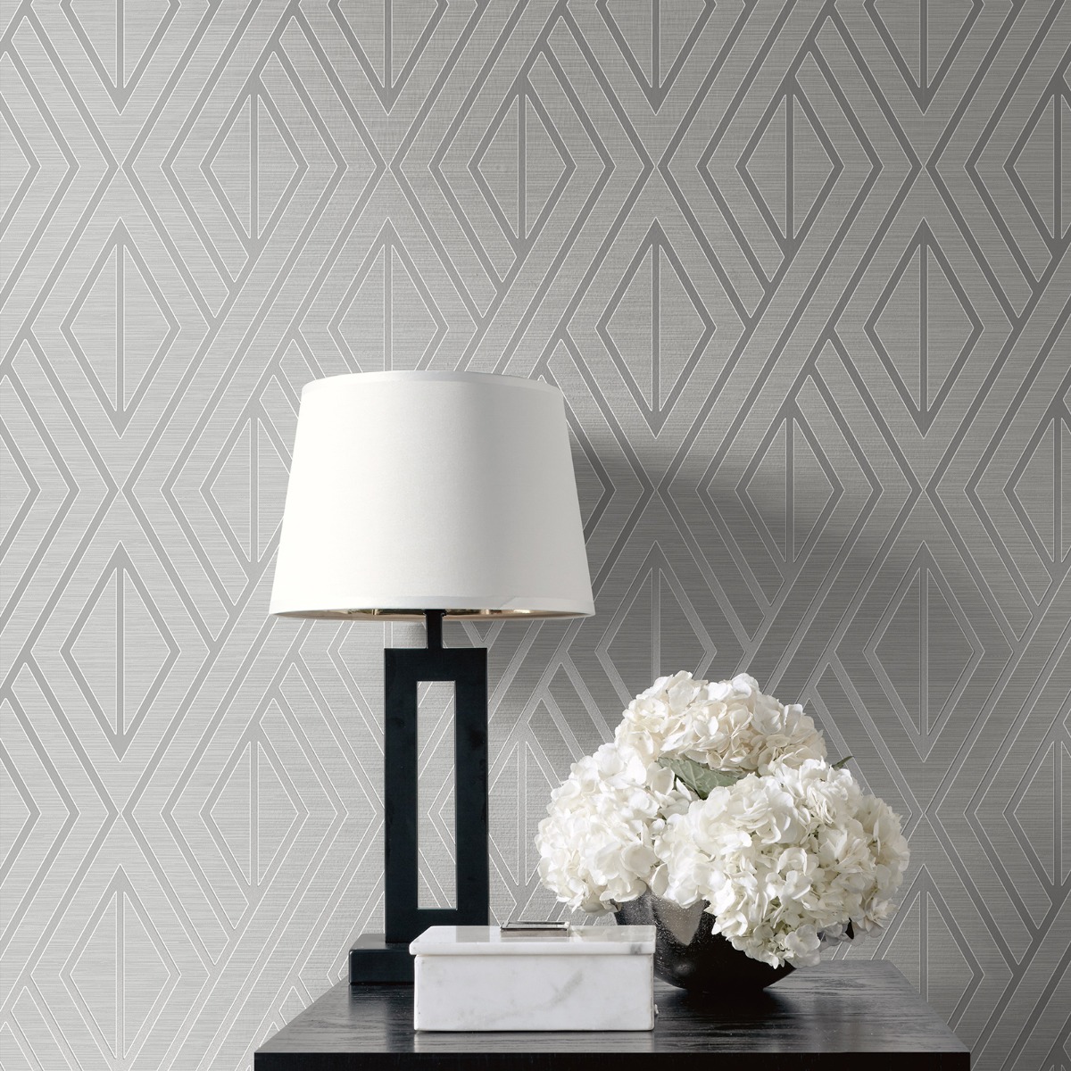 silver wallpaper pattern